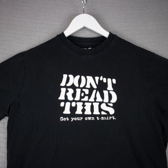 725 Originals Dont Read This Humour Tee Mens Medium - Picture 3 of 8